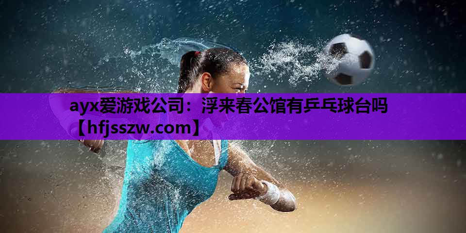 ayx爱游戏公司：浮来春公馆有乒乓球台吗