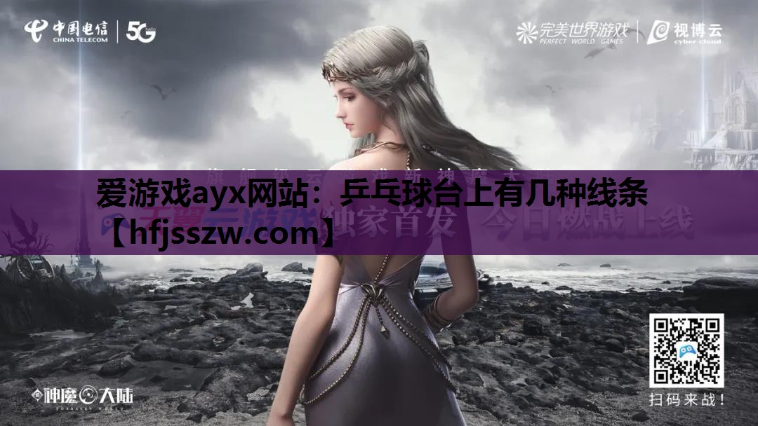 乒乓球台上有几种线条