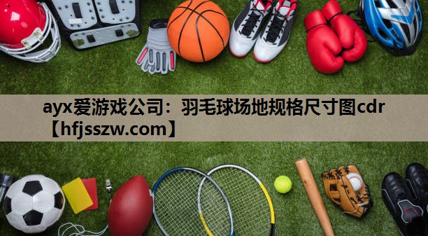 羽毛球场地规格尺寸图cdr